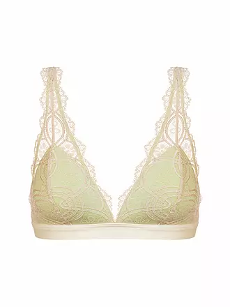 MEY | Soutien-gorge triangle POETRY FAME vert urbain | creme